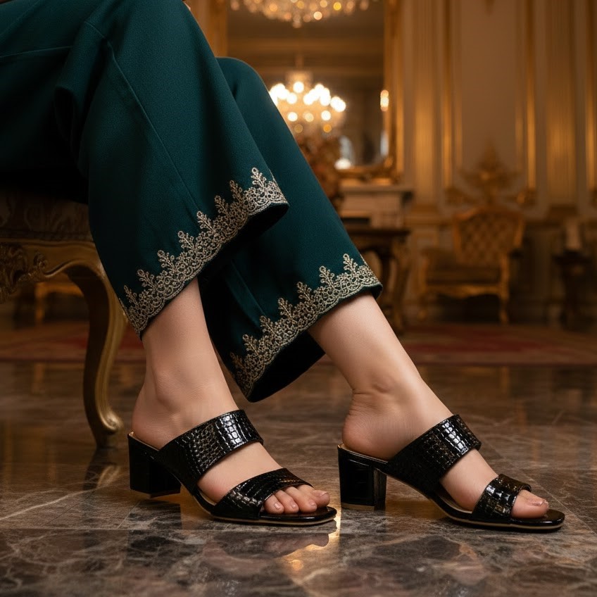 خرید آنلاین صندل زنانه گراتی مدل 618 سنگی کد 01